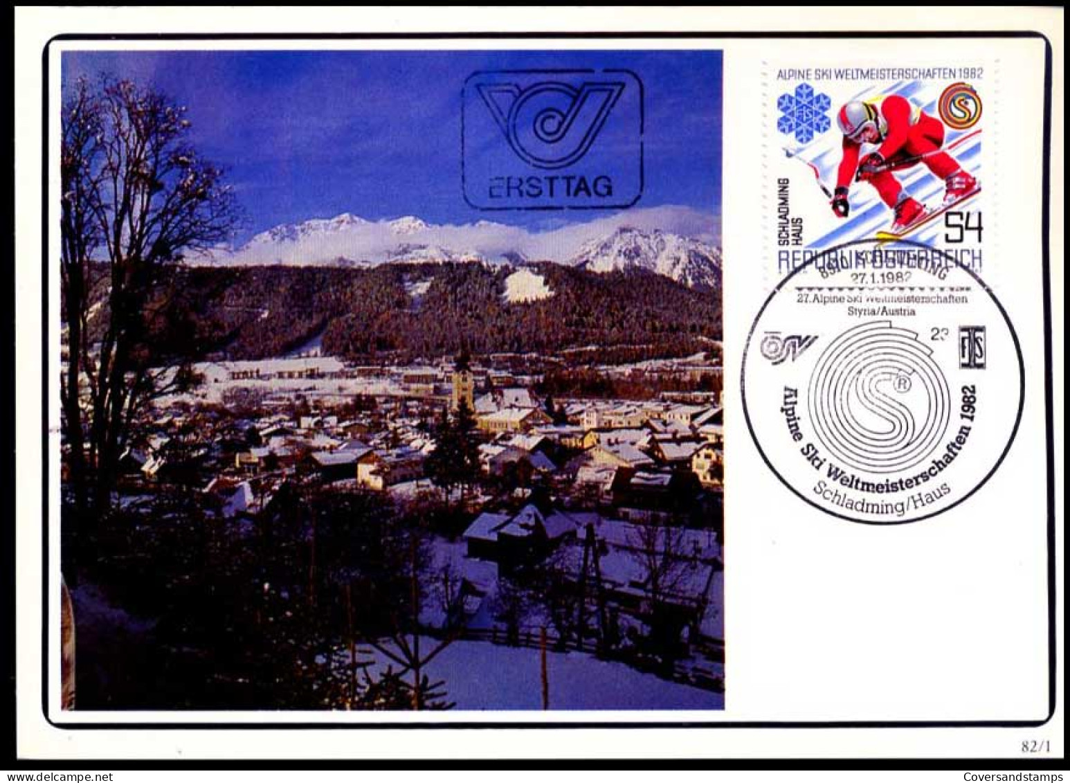 Oostenrijk - MK - Alpine Skiweltmeisterschaften                                           - Maximumkarten (MC)