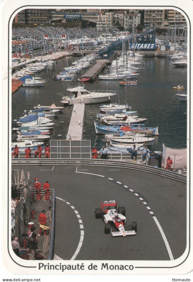 Grand Prix  Monaco - The Harbour - Gerhard Berger (McLaren)  -  CPM - Grand Prix / F1