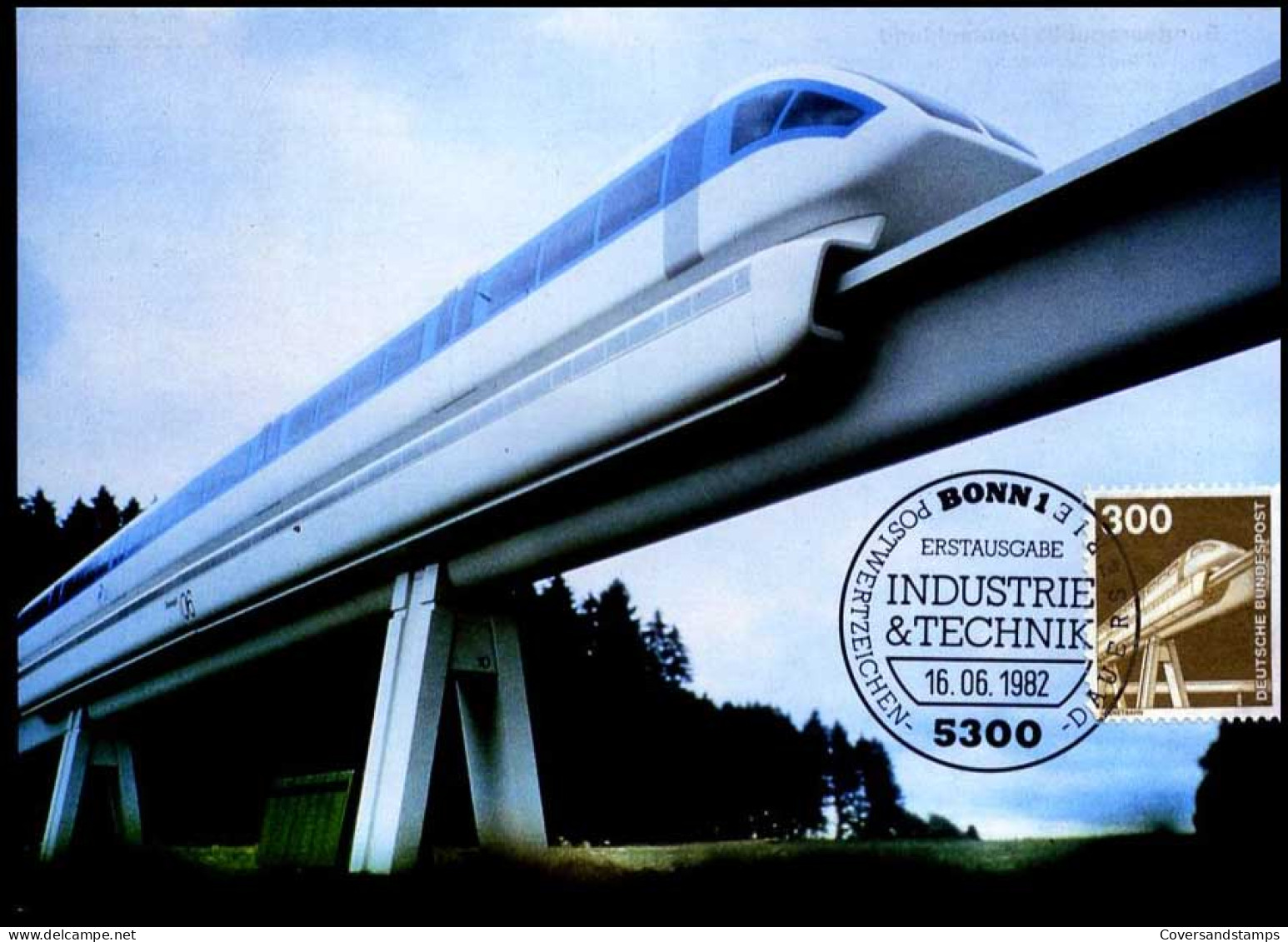Bundespost - MK - Magnetbahn                                          - Autres & Non Classés