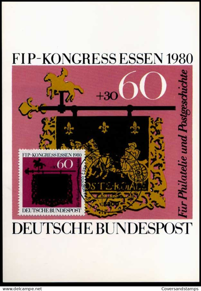 Bundespost - MK - FIP Kongress Essen                                     - Autres & Non Classés
