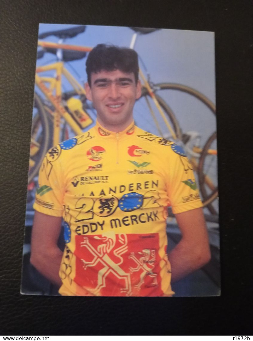 Cyclisme Cycling Ciclismo Ciclista Wielrennen Radfahren VAN DE WOUWER KURT (Vlaanderen 2002-Eddy Merckx 1997) - Cyclisme