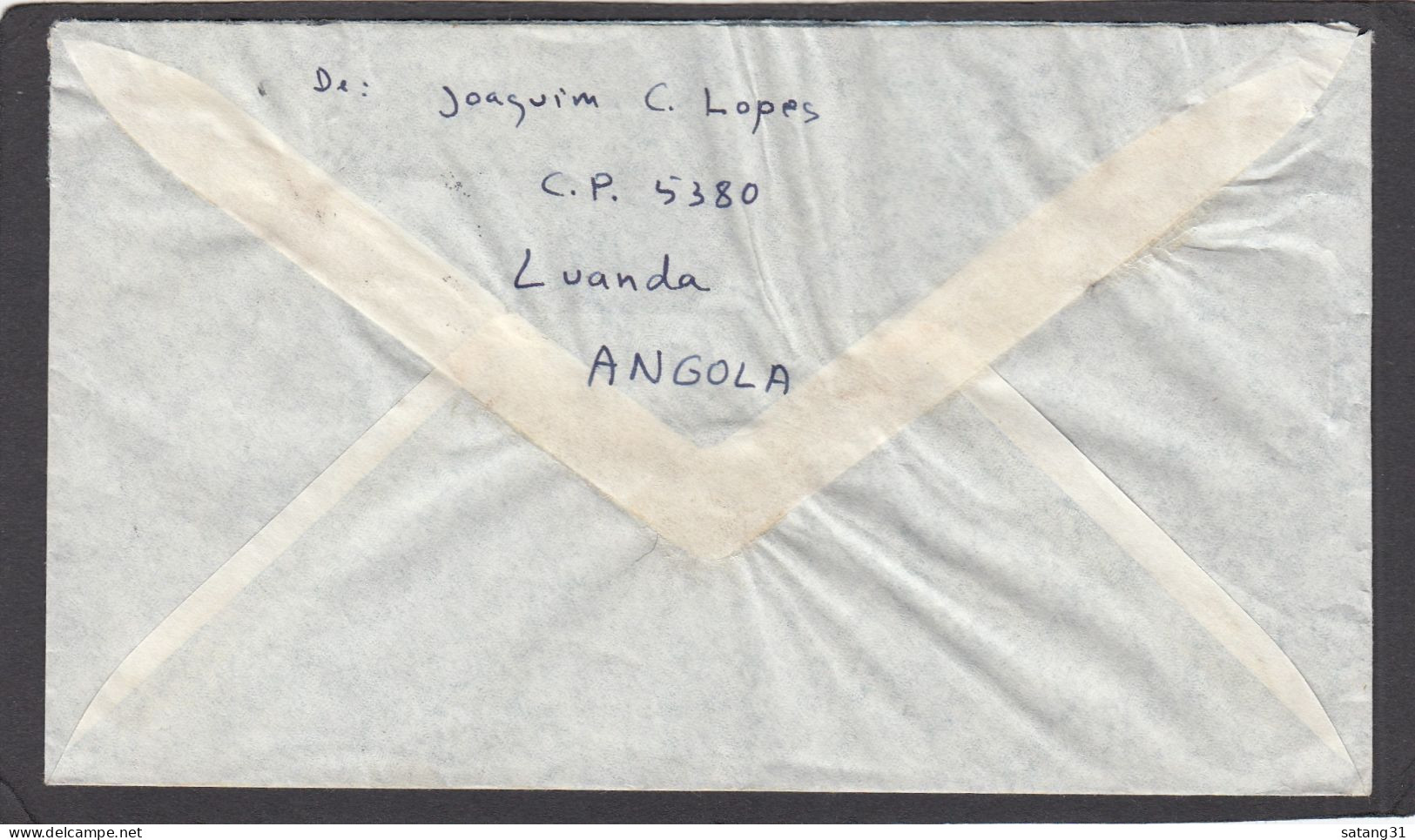 LETTRE DE LUANDA,AVEC TIMBRES "ARMOIRIES" POUR L'UNIVERSITE DE MAINZ,ALLEMAGNE,1965. - Angola