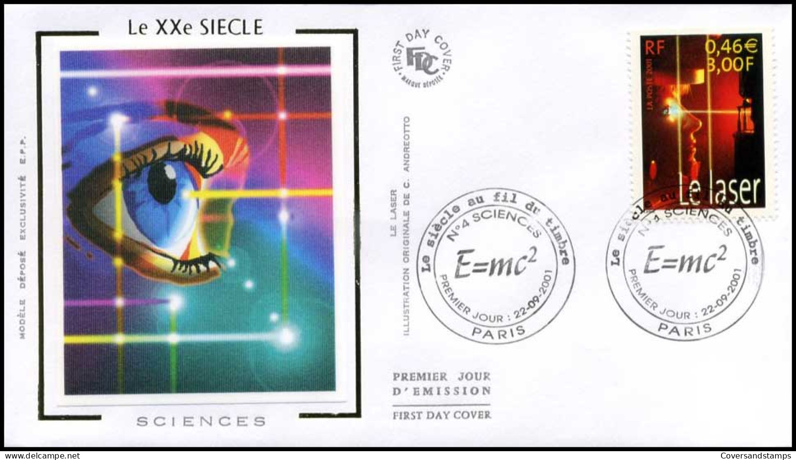 Frankrijk - FDC - Le XXe Siécle, Sciences                                      - 2000-2009