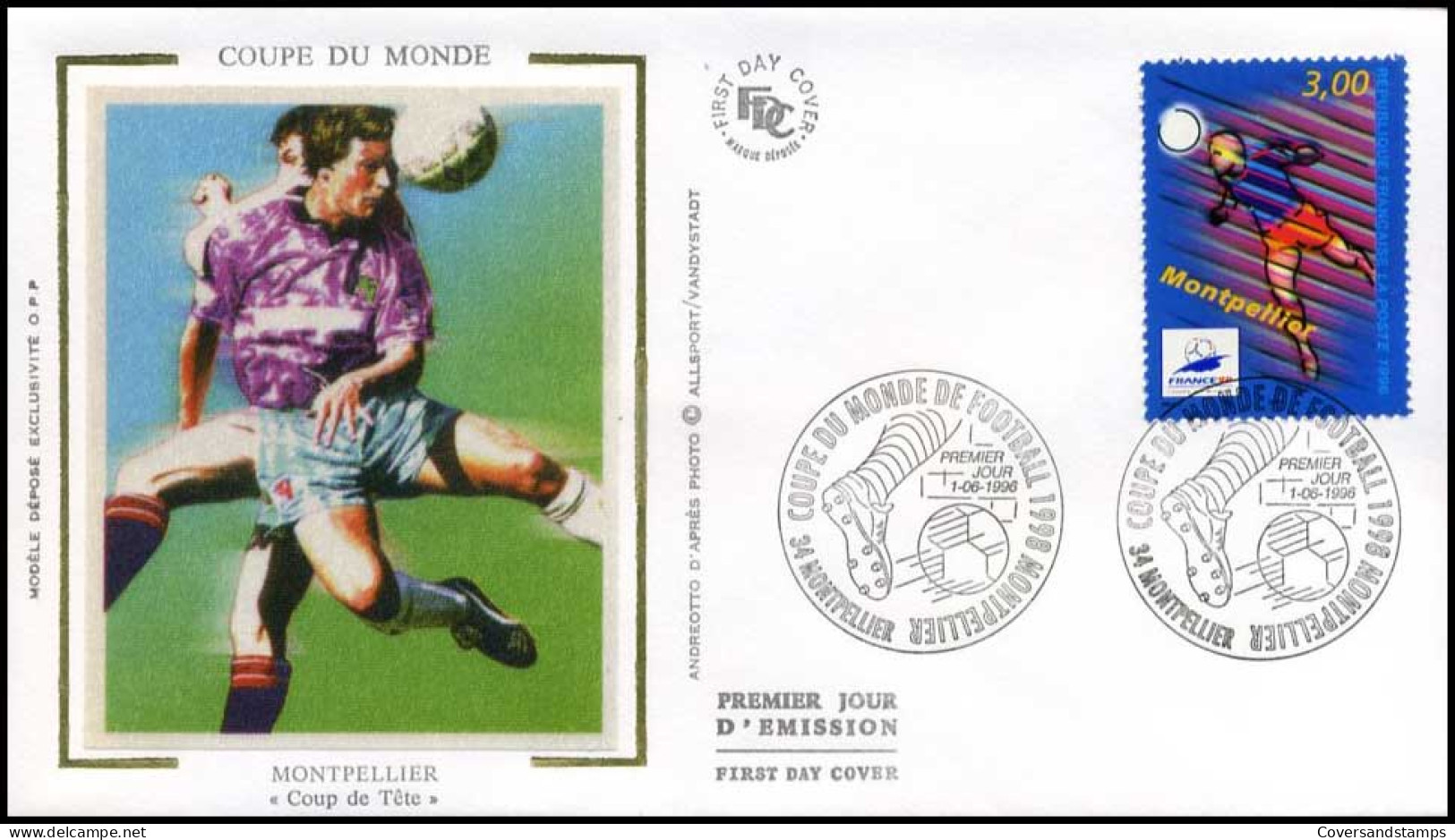 Frankrijk - FDC - Coupe Du Monde, Montpellier                                     - 1990-1999