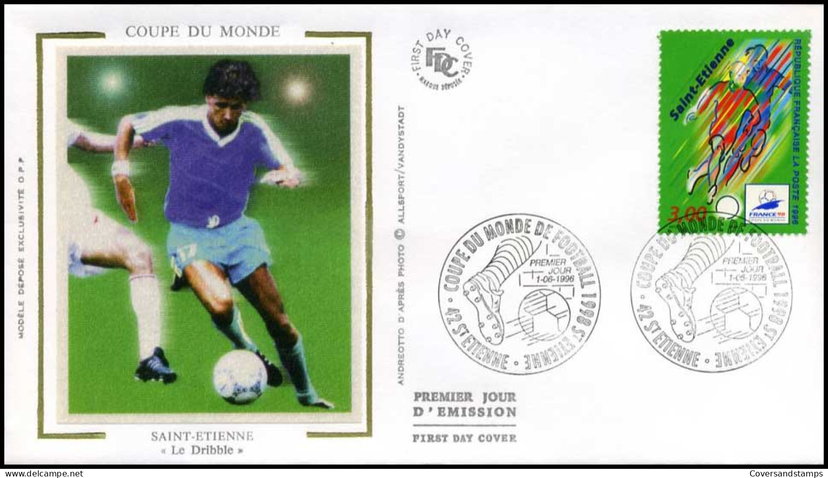 Frankrijk - FDC - Coupe Du Monde, Saint-Etienne                                     - 1990-1999