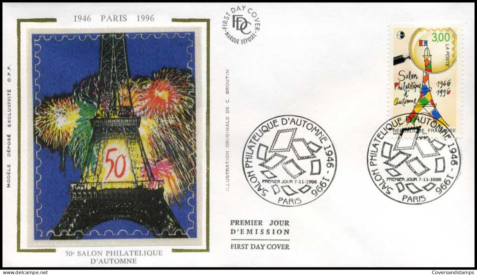 Frankrijk - FDC - Salon Phiolatelique D'automne                                     - 1990-1999