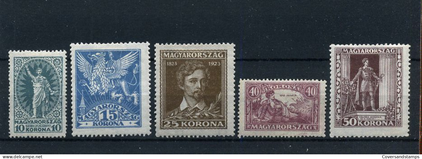 Magyar Posta - Sc B72/76- MH - Unused Stamps