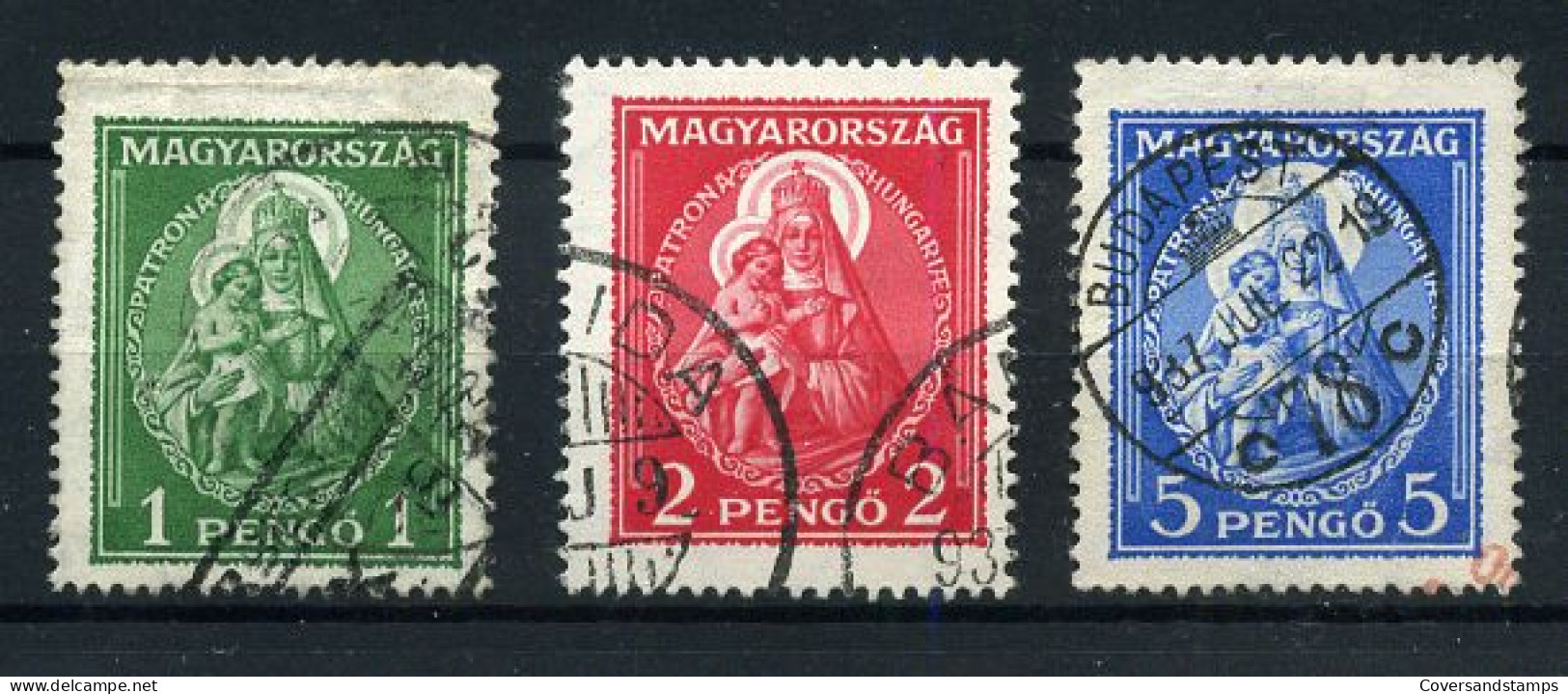 Magyar Posta -Yv 445 + 446 + 447 - Gest / Obl / Used  - Used Stamps