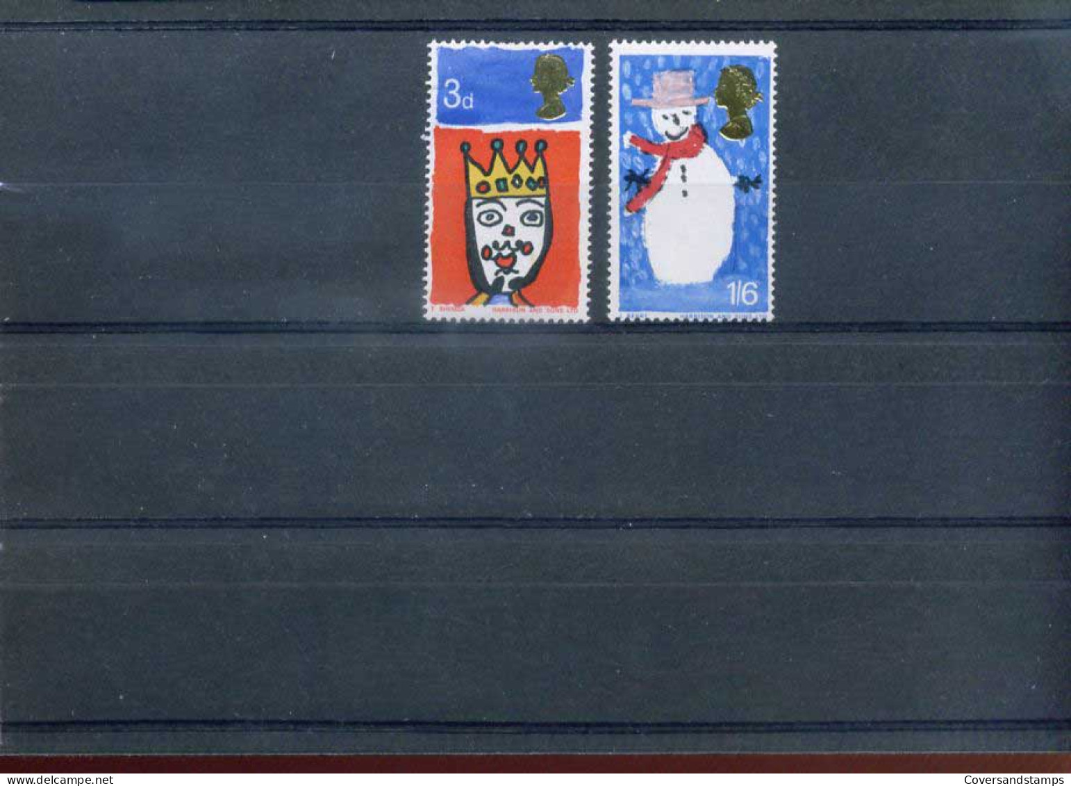 Groot-Brittannië  -  Christmas - Y461/62- Sc478/79**  MNH                             - Unused Stamps