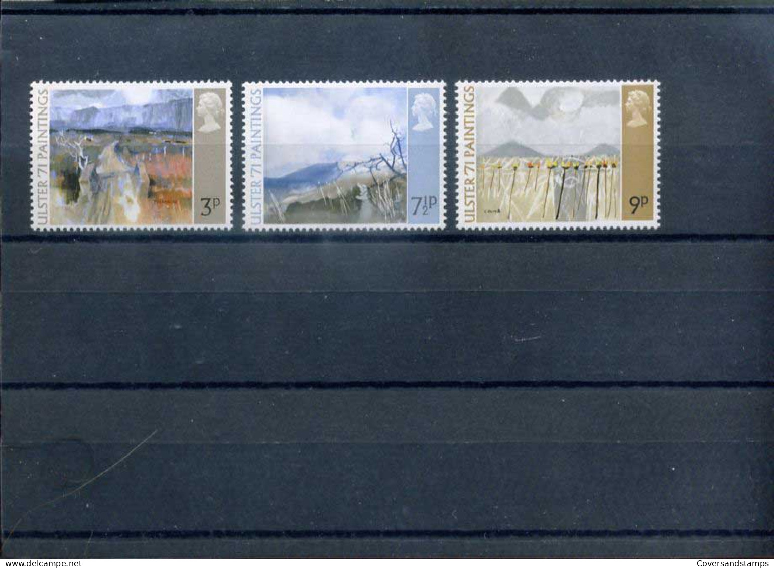Groot-Brittannië  -  Ulster Paintings  - Y 621/23  - Sc 648/50   **  MNH                             - Unused Stamps