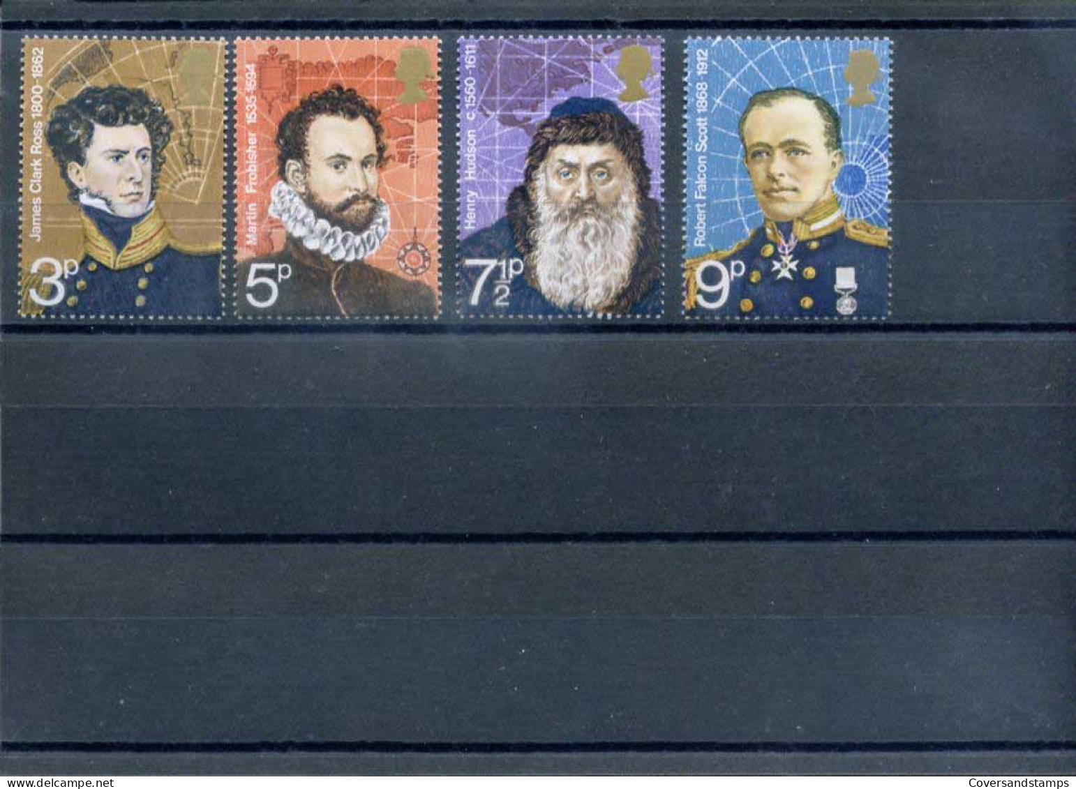 Groot-Brittannië  -  Polar Explorers  - Y 653/56  -  Sc 664/67  **  MNH                             - Unused Stamps