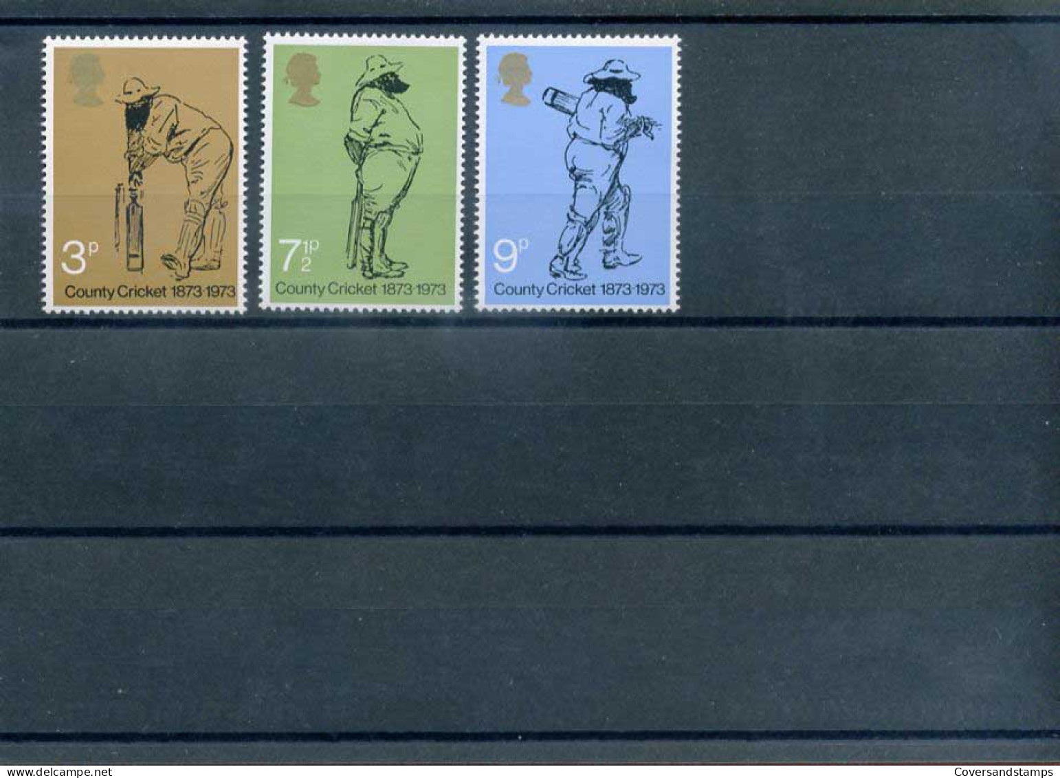 Groot-Brittannië  -  County Cricket  - Y 684/86 - Sc 694/696   **  MNH                             - Unused Stamps