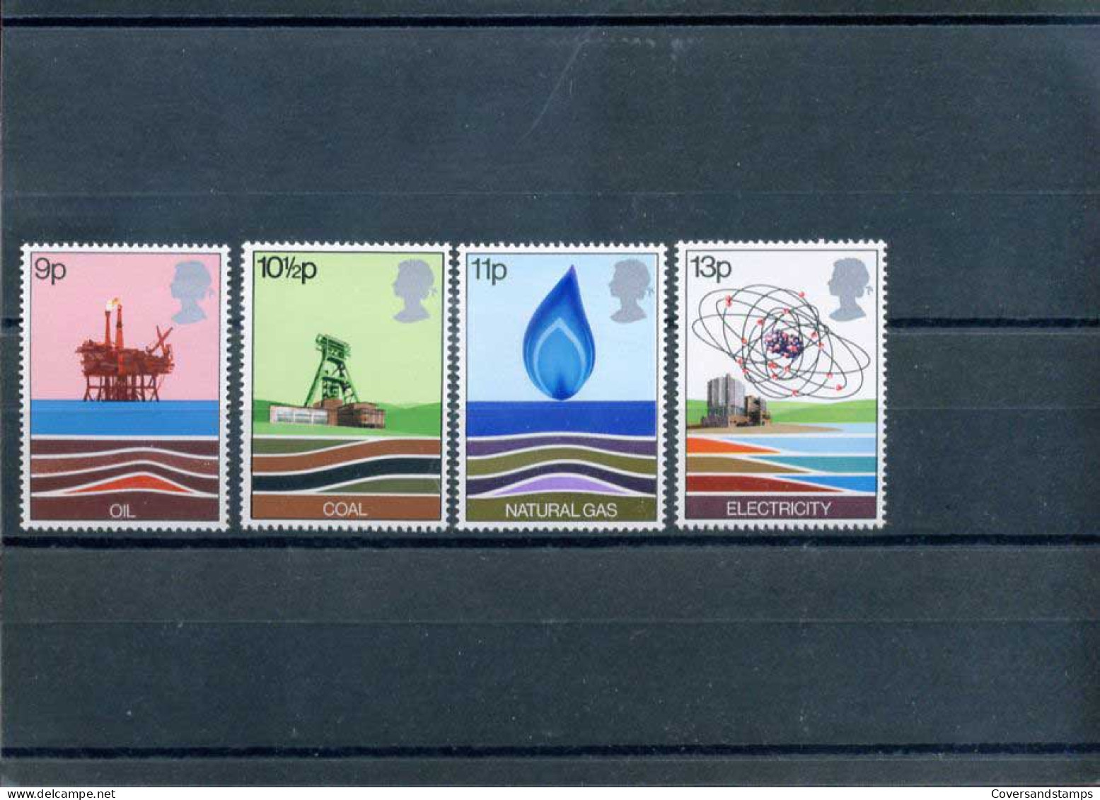 Groot-Brittannië  - Energy - Y 855/58 - Sc 827/30    **  MNH                  - Unused Stamps