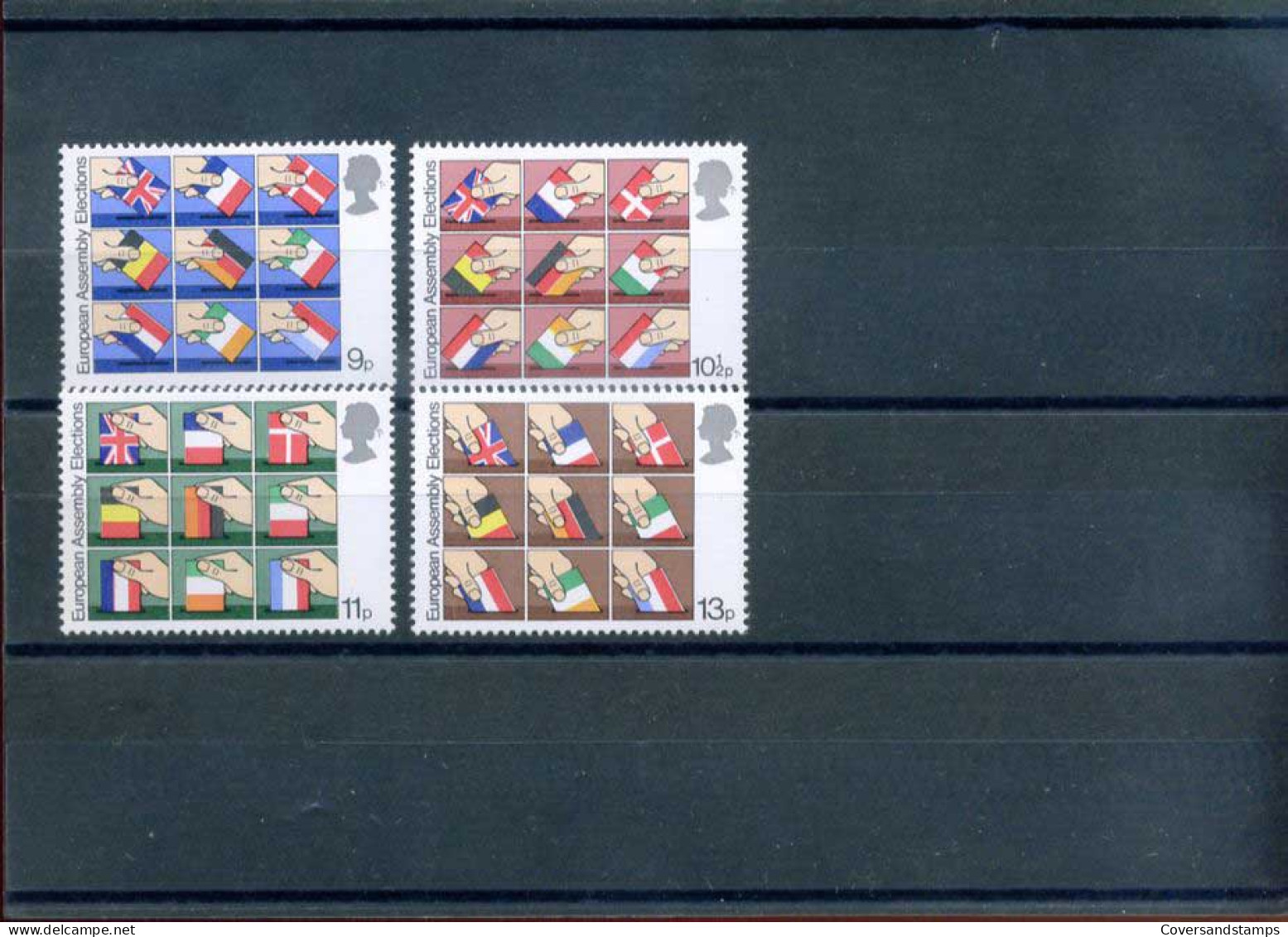 Groot-Brittannië  - European Elections  - Y 888/91 - Sc 859/62    **  MNH                  - Unused Stamps