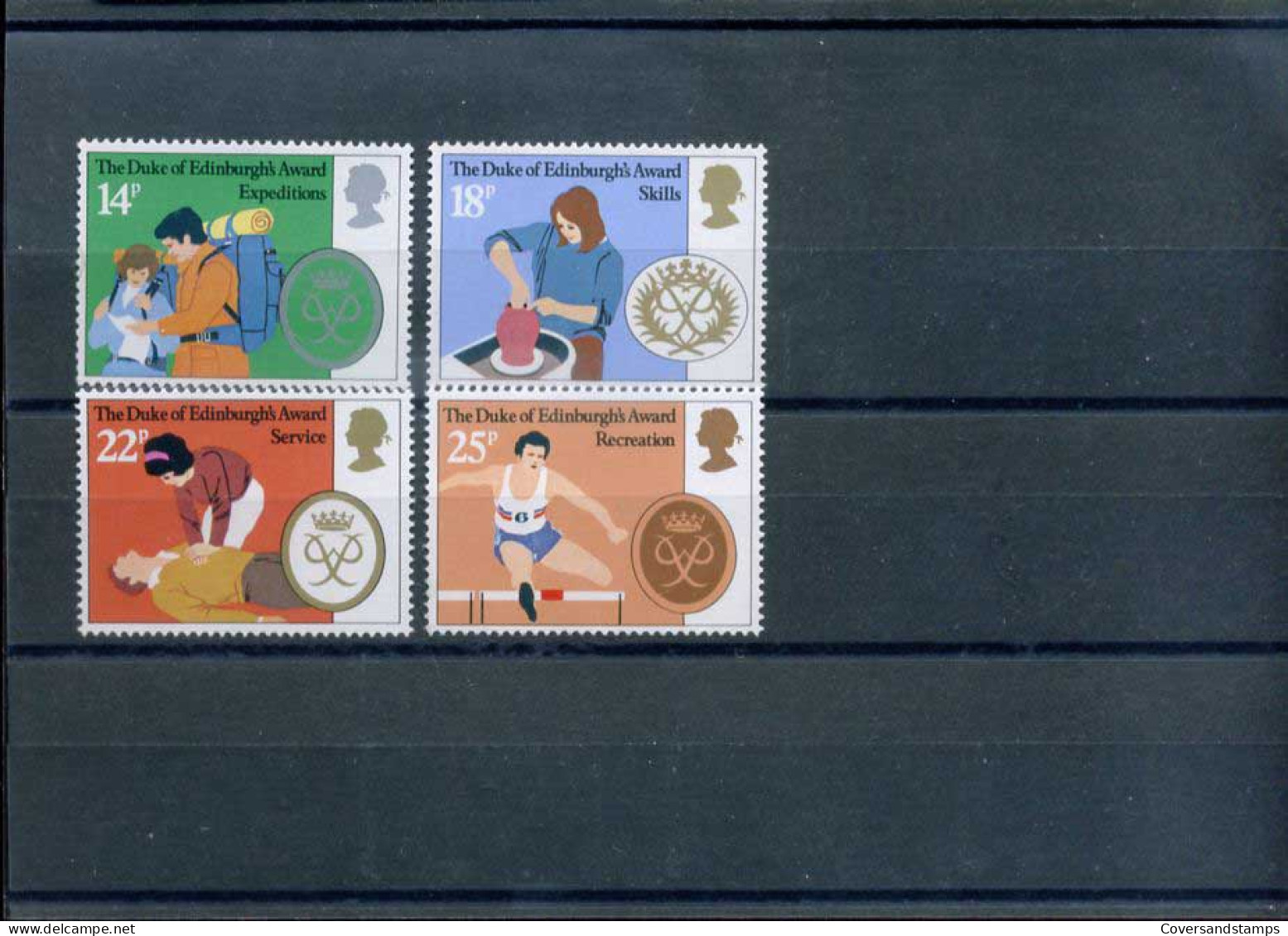 Groot-Brittannië  - Duke Of Edinburgh Award - Y 1003/06 - Sc 952/55    **  MNH                  - Unused Stamps