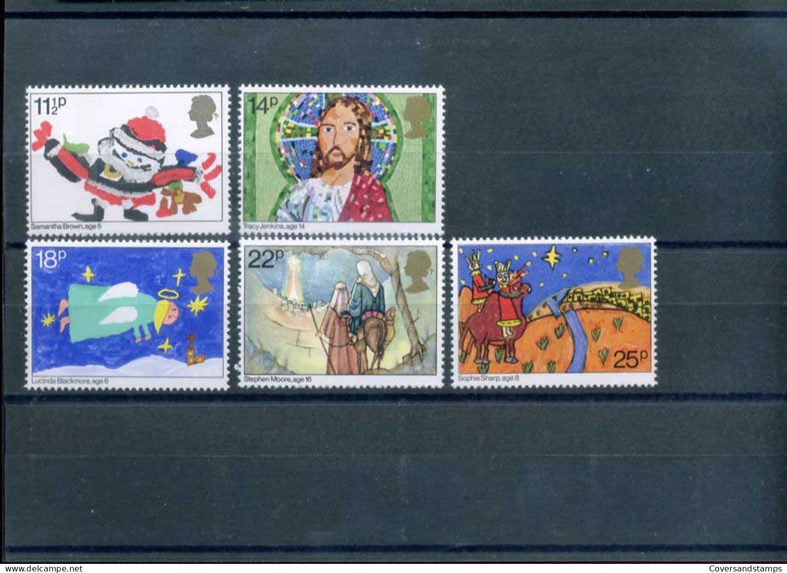 Groot-Brittannië  - Christmas - Y 1011/15 - Sc 960/64    **  MNH                  - Unused Stamps