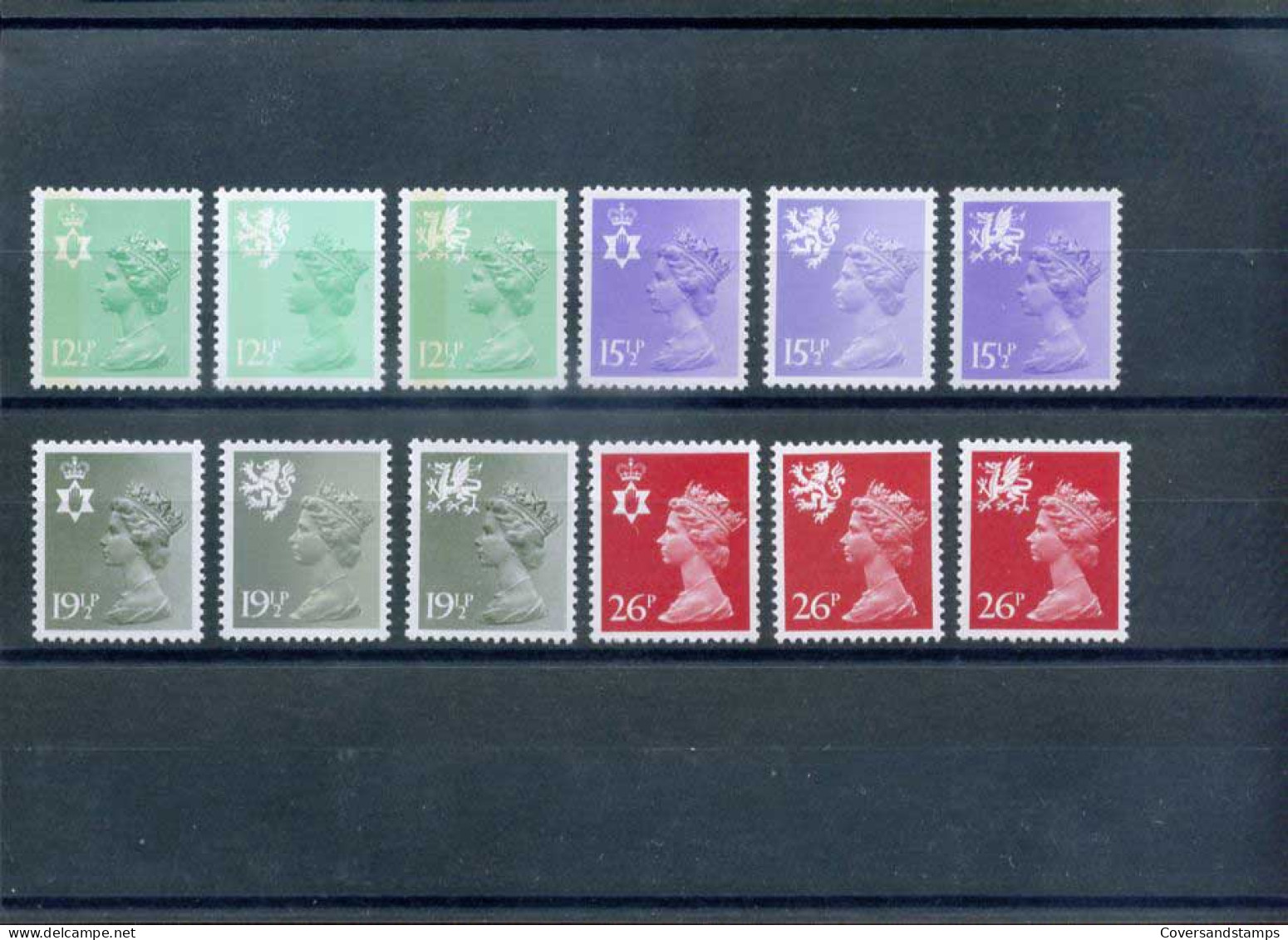 Groot-Brittannië  - Queen Elizabeth - Y 1027/38    **  MNH                  - Unused Stamps