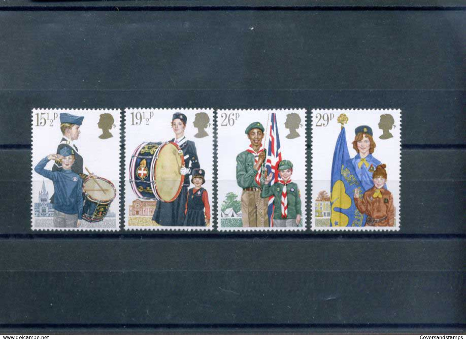 Groot-Brittannië  - Scouting - Y 1039/42 - Sc 983/86    **  MNH                  - Unused Stamps