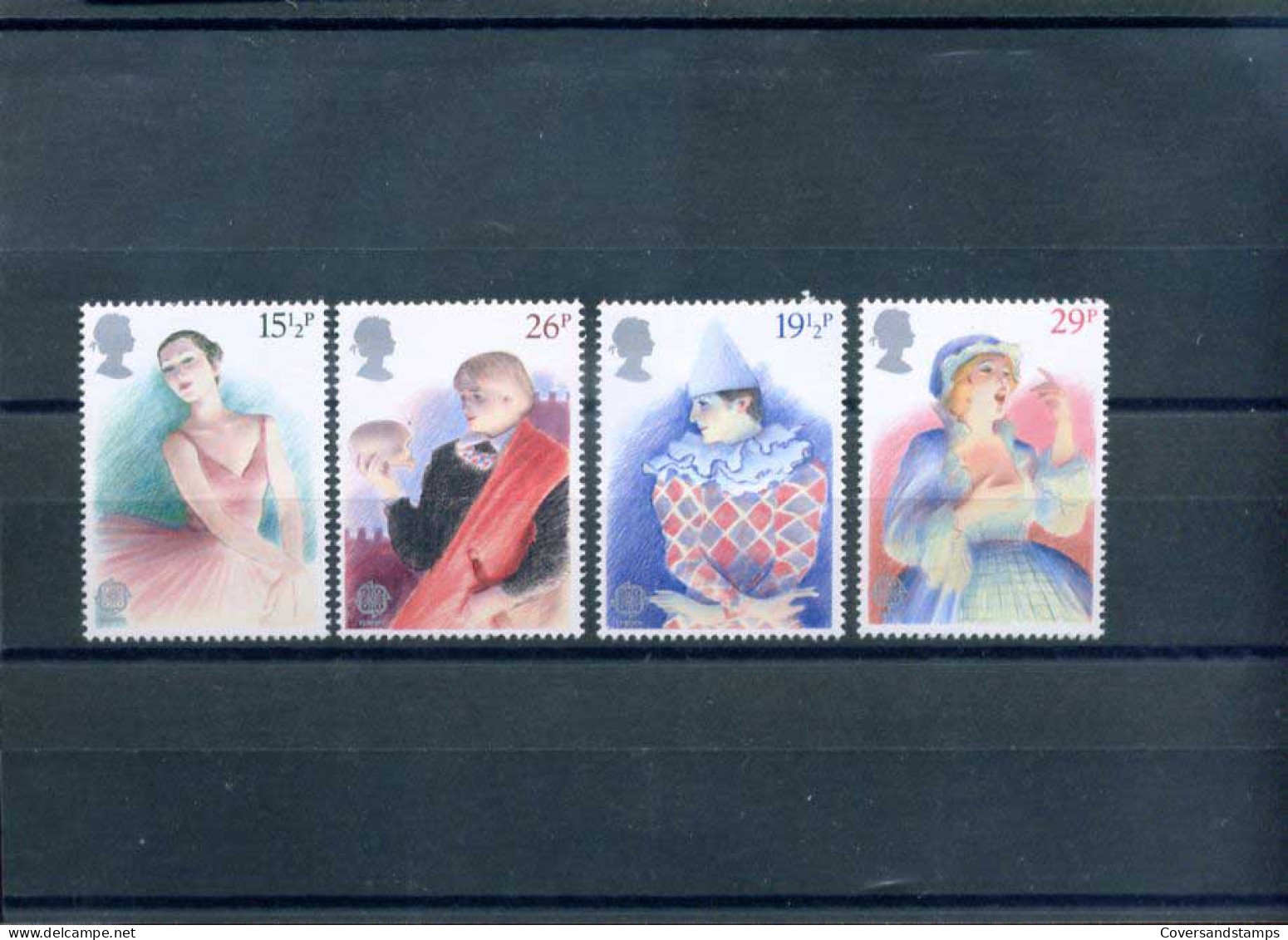 Groot-Brittannië  - Europa CEPT - Y 1043/46 - Sc 987/90    **  MNH                  - Unused Stamps