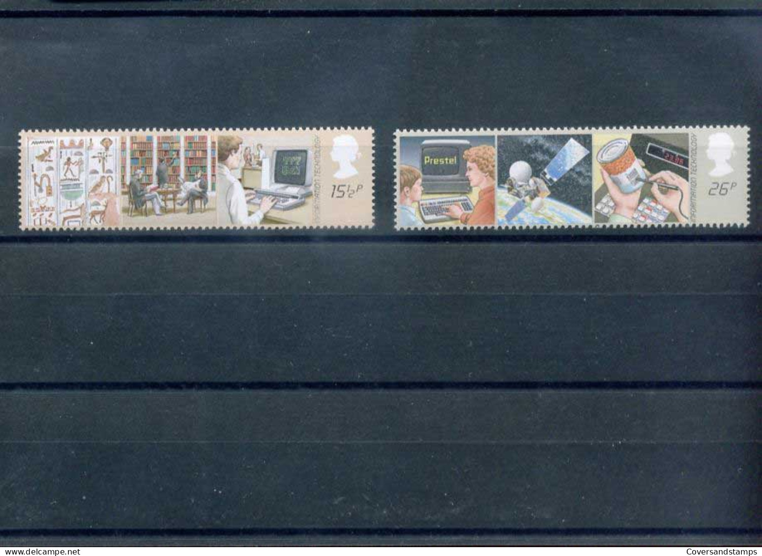 Groot-Brittannië  - Information Technology - Y 1056/57 - Sc 1000/01    **  MNH                  - Unused Stamps
