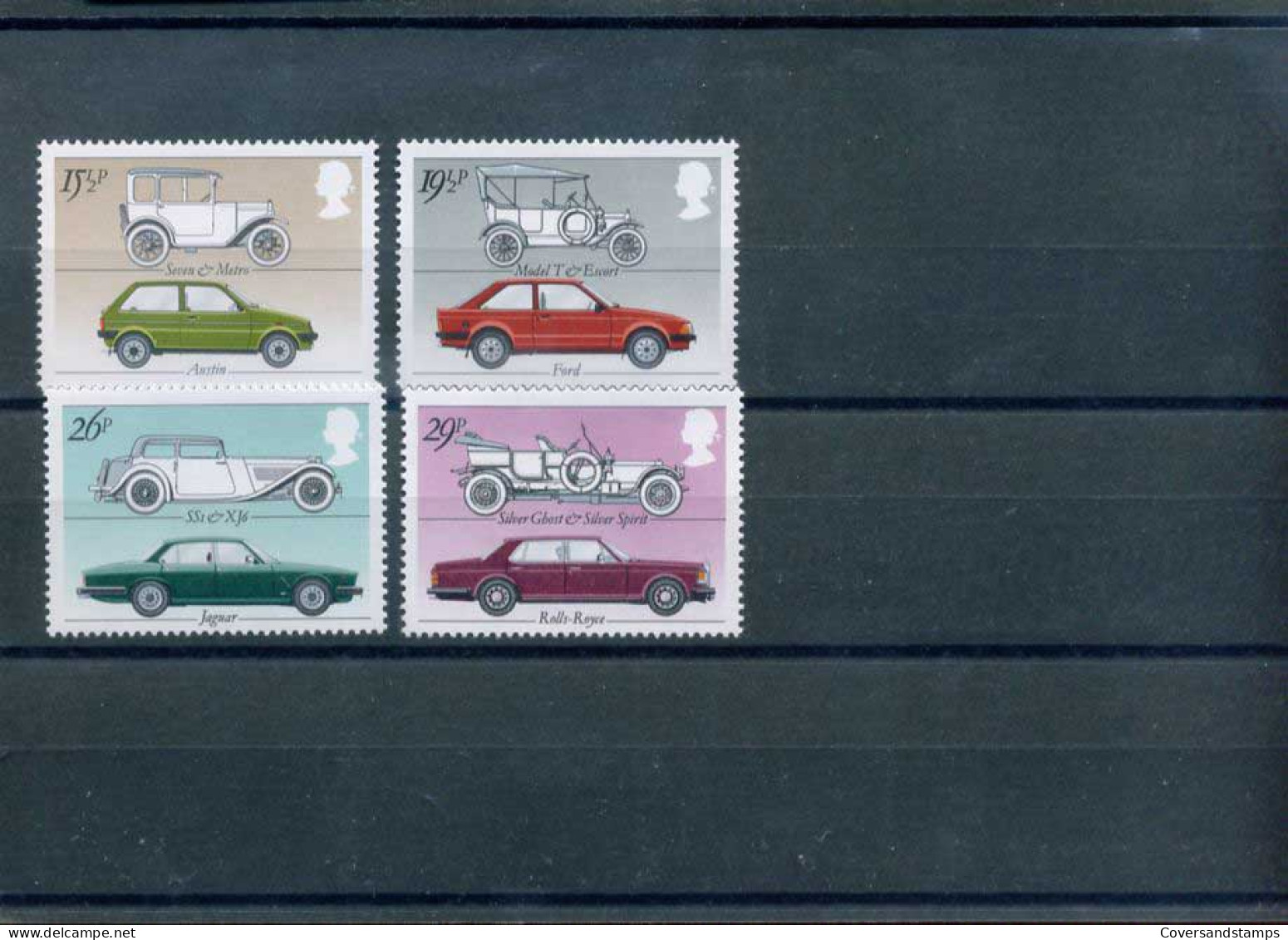 Groot-Brittannië  - Cars - Y 1058/61 - Sc 1002/05    **  MNH                  - Unused Stamps