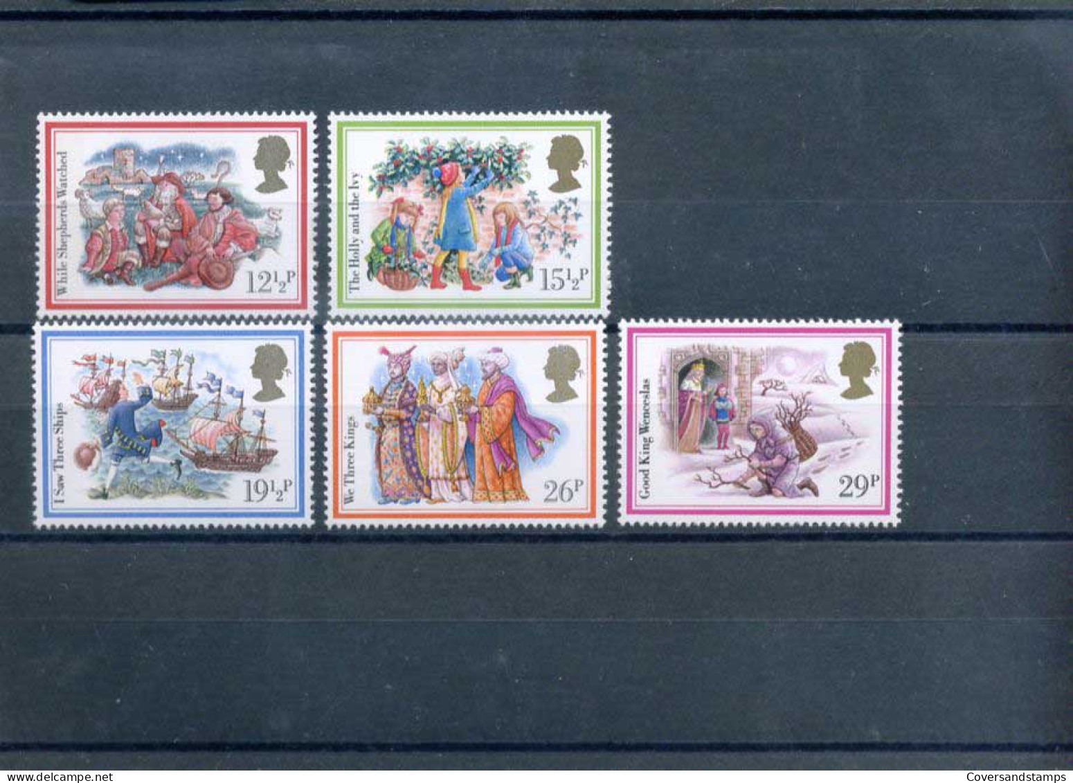 Groot-Brittannië  - Christmas - Y 1062/66 - Sc 1006/10    **  MNH                  - Ongebruikt