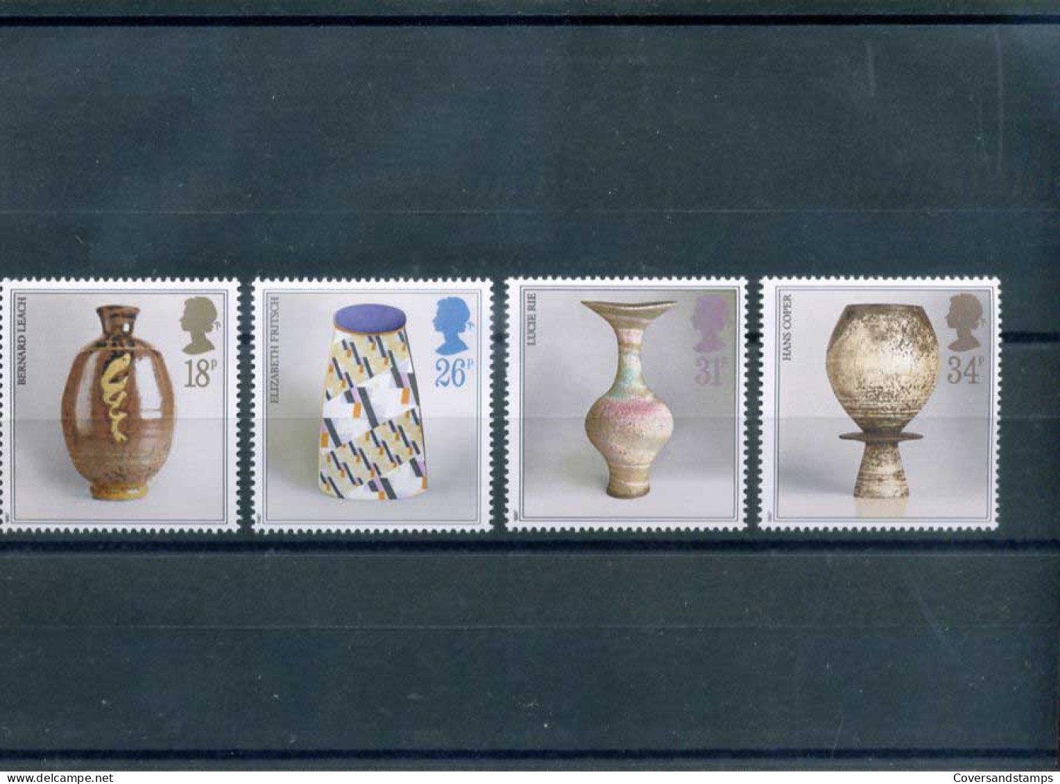 Groot-Brittannië  - Pottery  - Y 1284/87 - Sc 1192/93     **  MNH                  - Nuevos