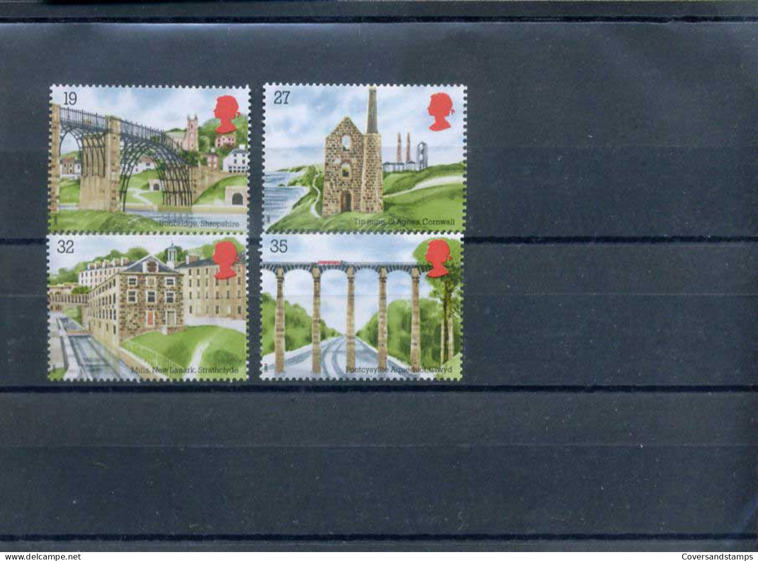 Groot-Brittannië  - Industrial Archaeology - Y 1388/91 - Sc 1284a/84d     **  MNH                  - Nuevos