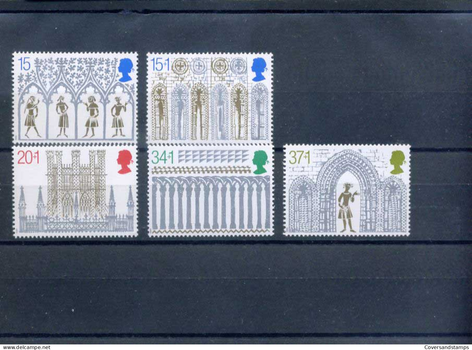 Groot-Brittannië  - Ely Cathedral - Y 1415/19 - Sc 1294/94-B5     **  MNH                  - Nuevos