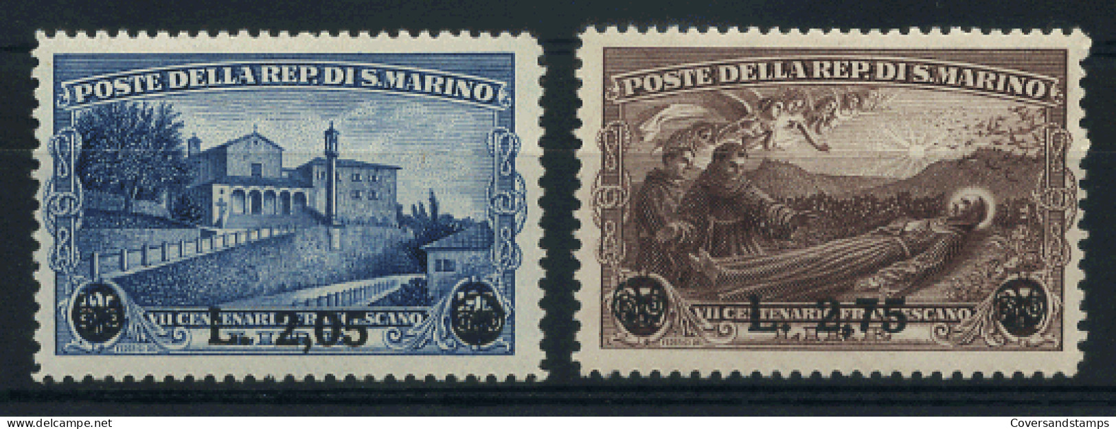 San Marino - Y 207/08 - Sassone 208/09 ** MNH                                                    - Nuevos