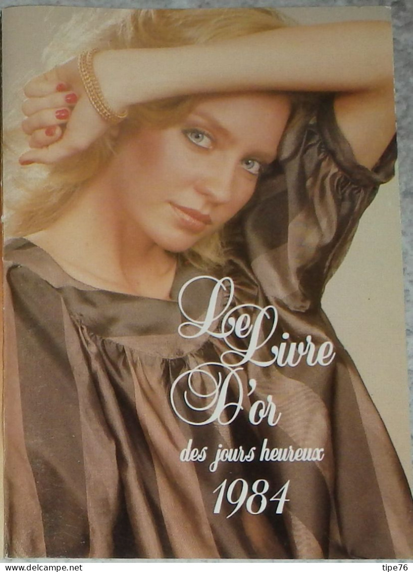 Petit Calendrier De Poche 1984 Maty  Bijou Bijoutier  Le Livre D'or Des Jours Heureux - Klein Formaat: 1981-90