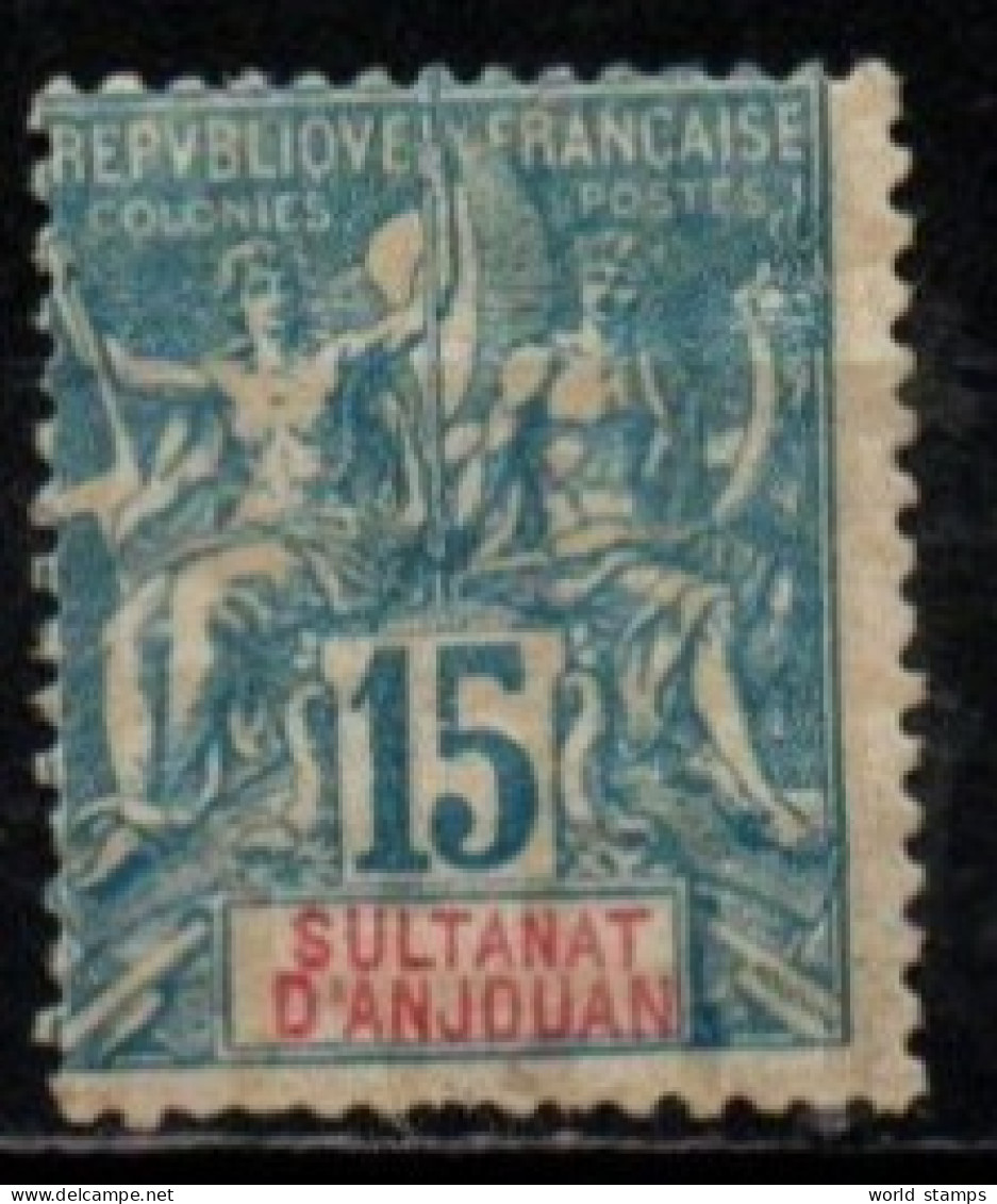 ANJOUAN 1892-99 * - Unused Stamps