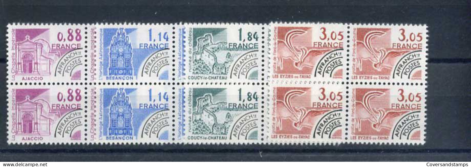 Frankrijk - Preo 170/73   Blok Van 4 / Bloc De 4    ** MNH                           - 1964-1988