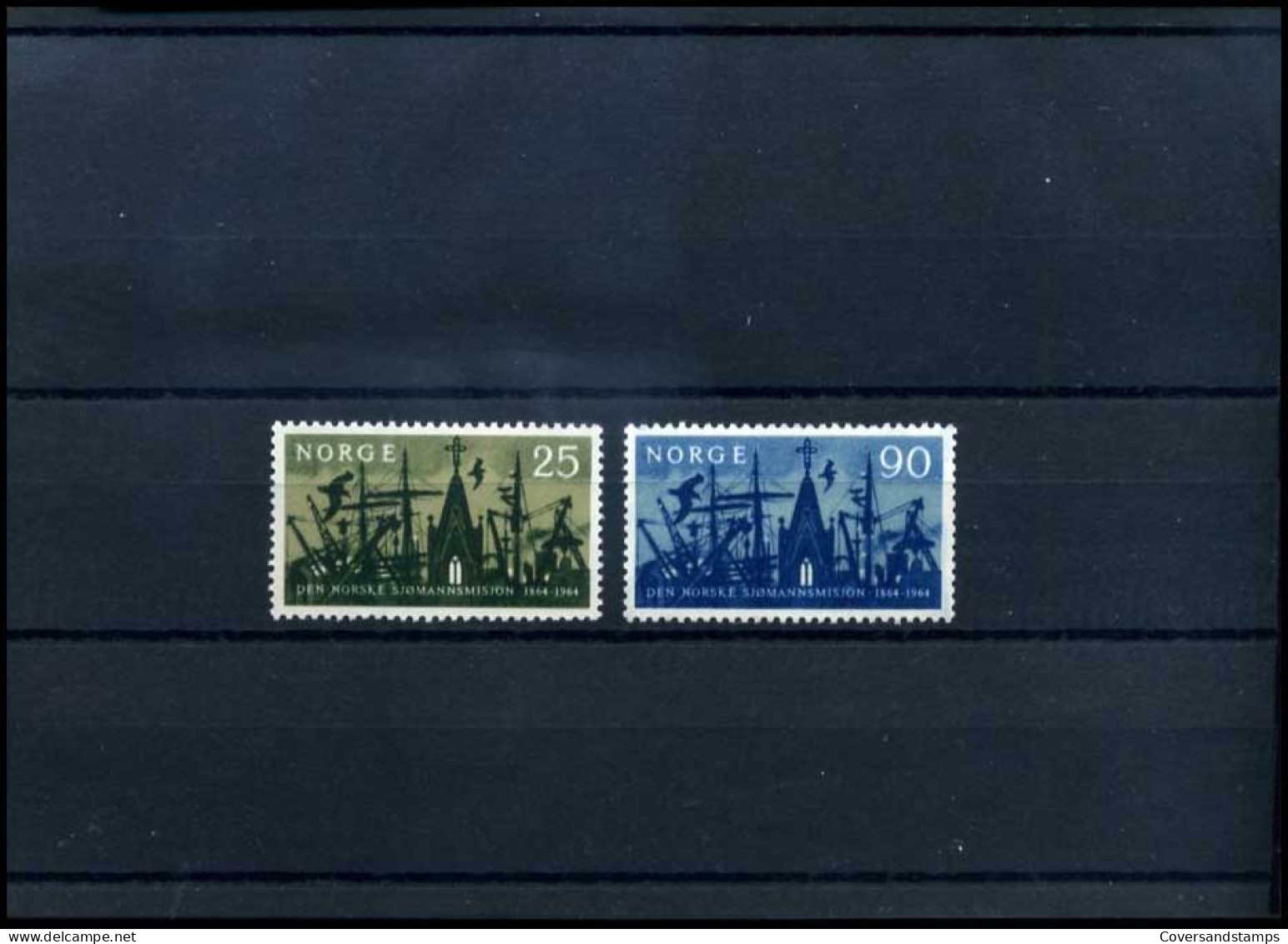 Noorwegen - Sc 456/57      MNH                                            - Unused Stamps
