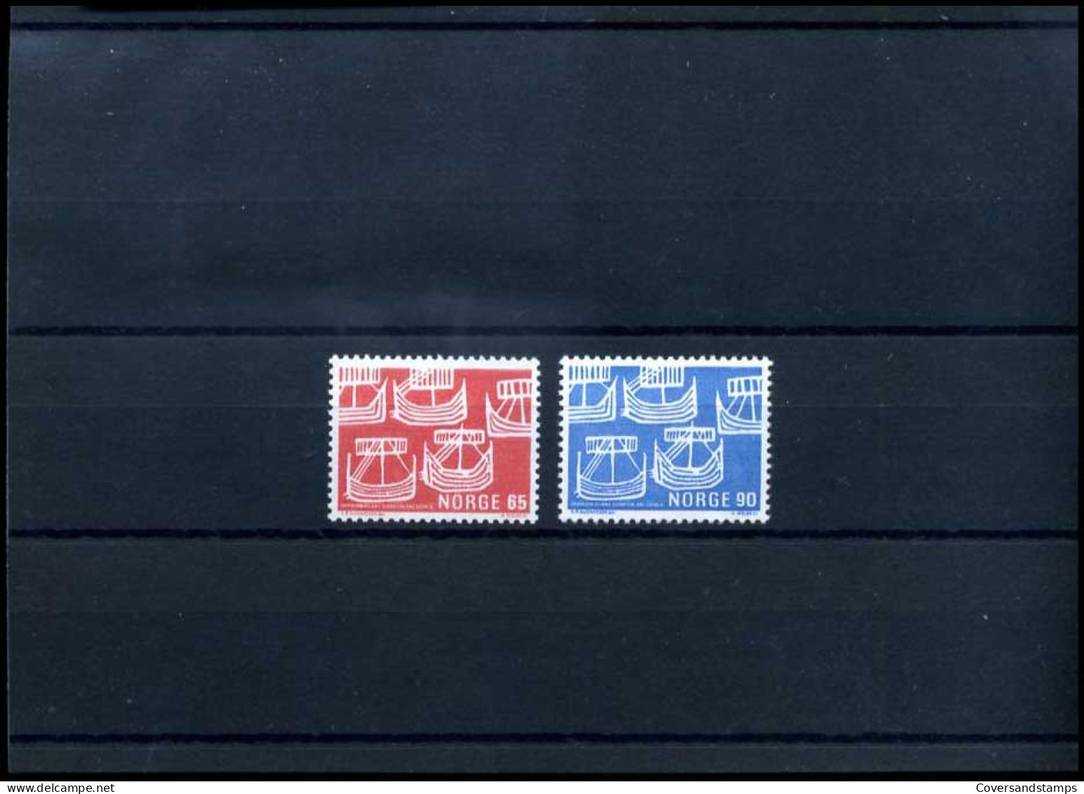 Noorwegen - Sc 523/24      MNH                                            - Unused Stamps