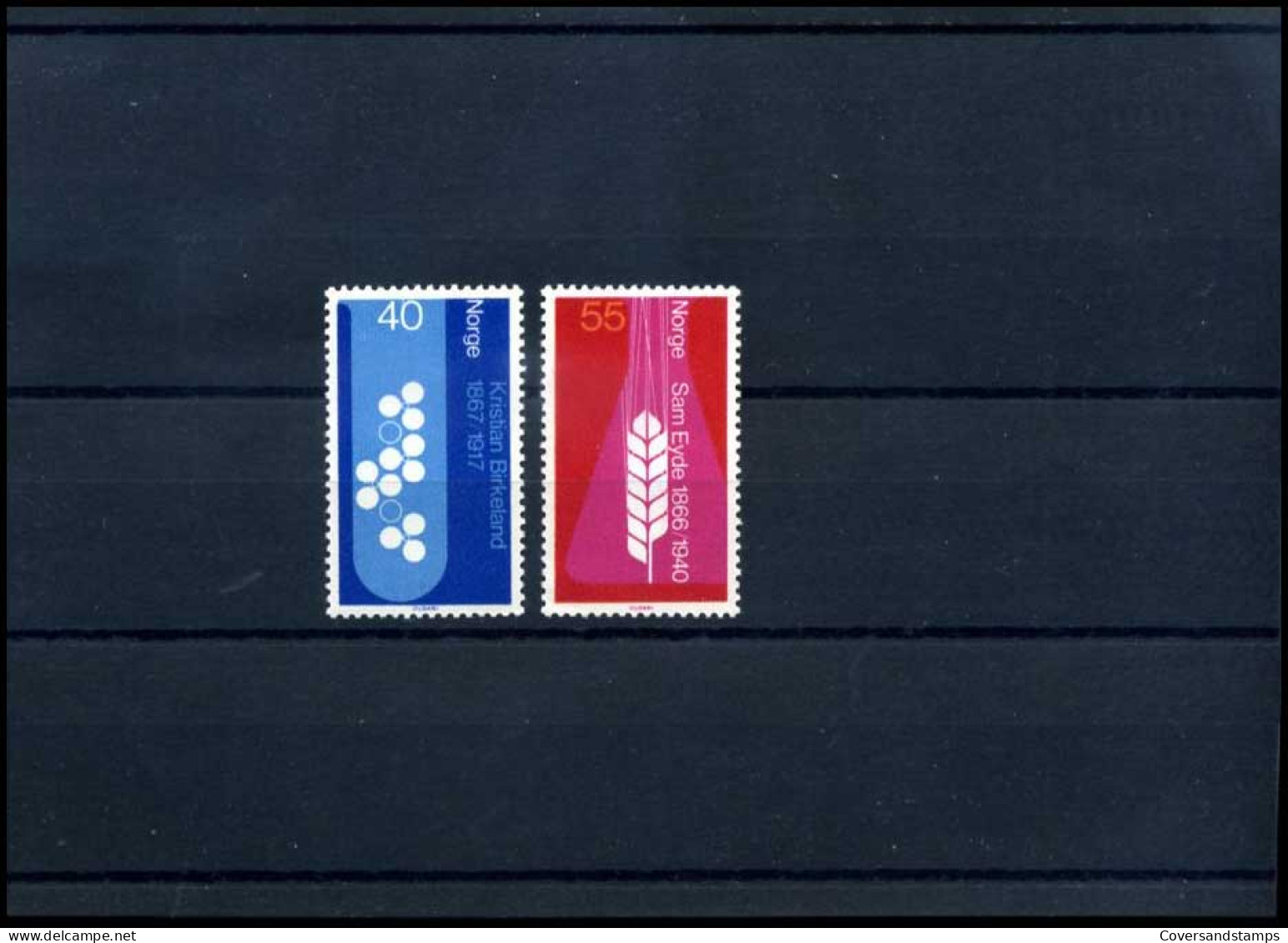 Noorwegen - Sc 498/99      MNH                                            - Unused Stamps