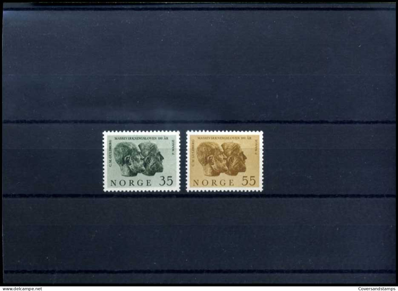 Noorwegen - Sc 452/53      MNH                                            - Unused Stamps