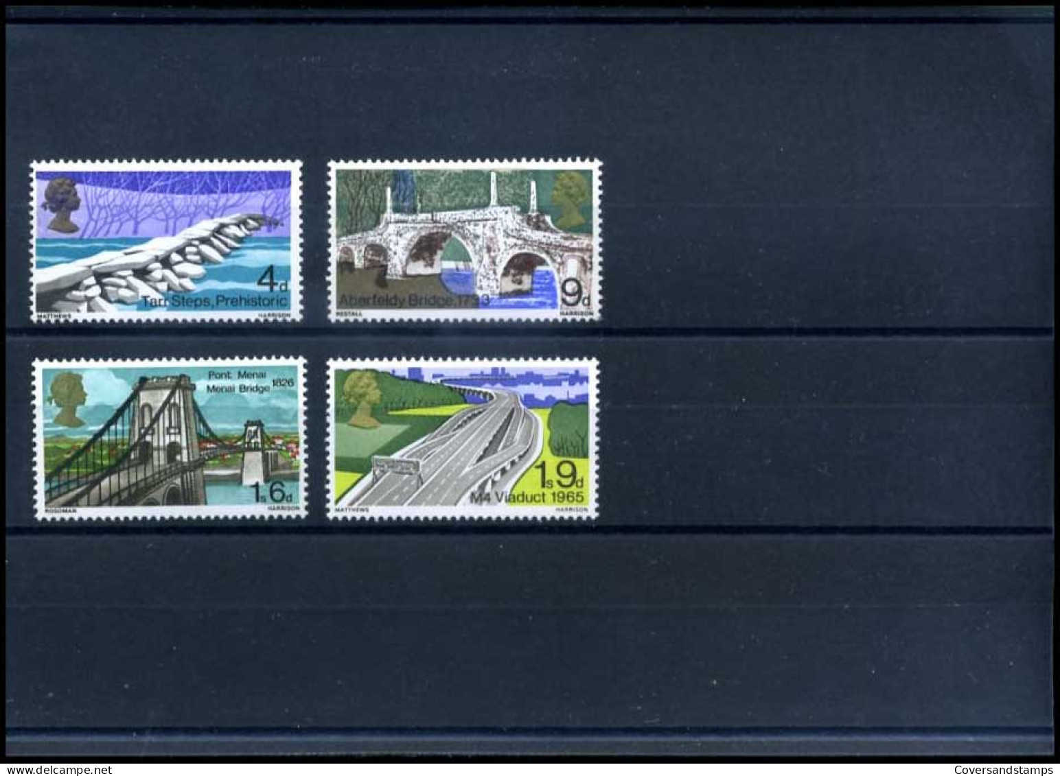 Groot-Brittannië - Sc 560/63        MNH                                            - Unused Stamps