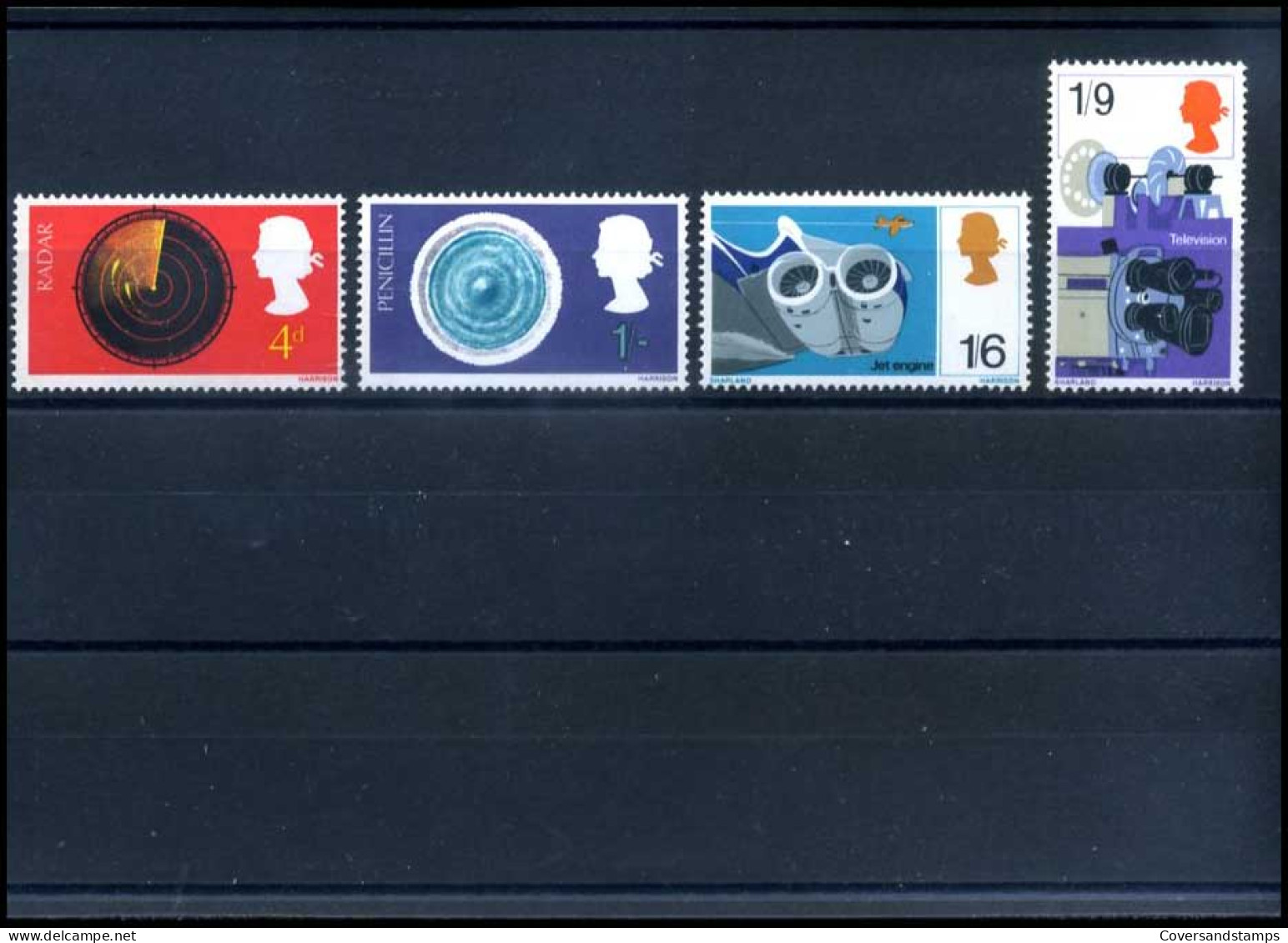 Groot-Brittannië - Sc 518/21        MNH                                            - Unused Stamps
