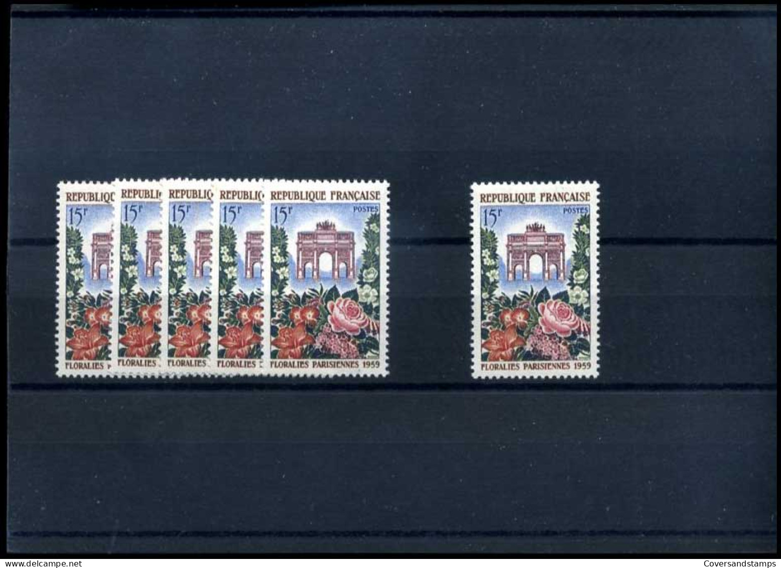 France -   6 X 1189             MNH                           - Used Stamps