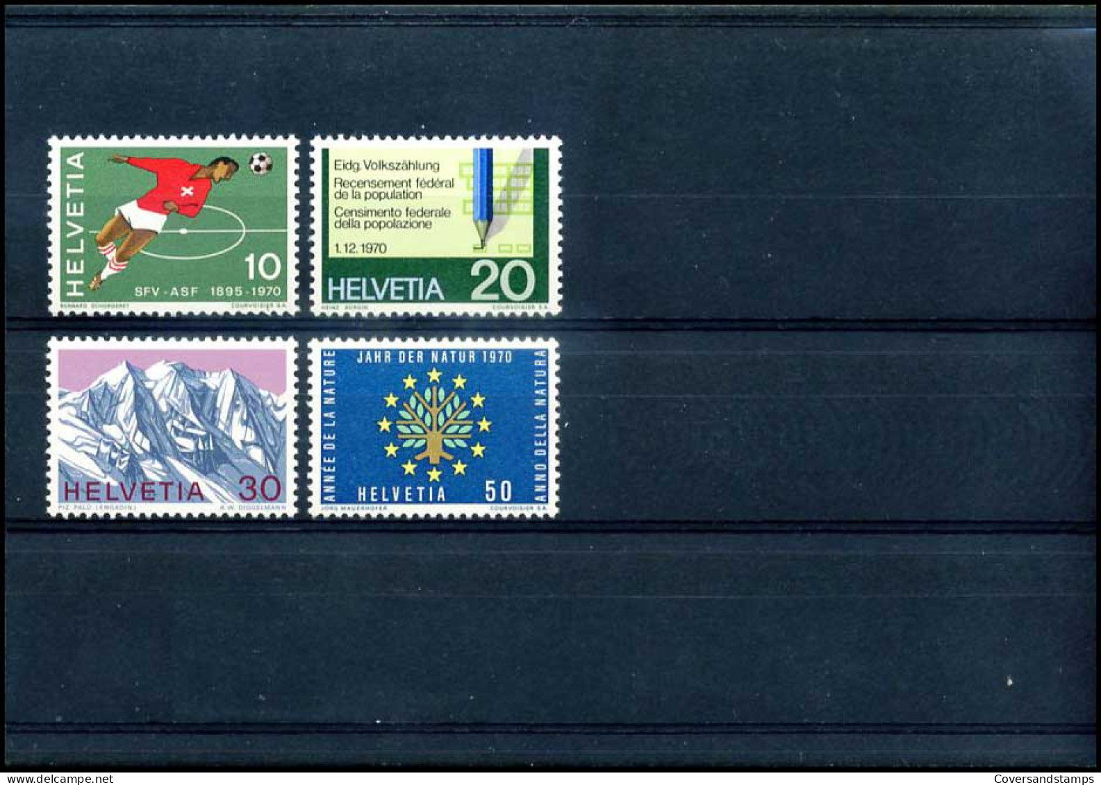 Zwitserland - 864/67    ** MNH                                       - Unused Stamps