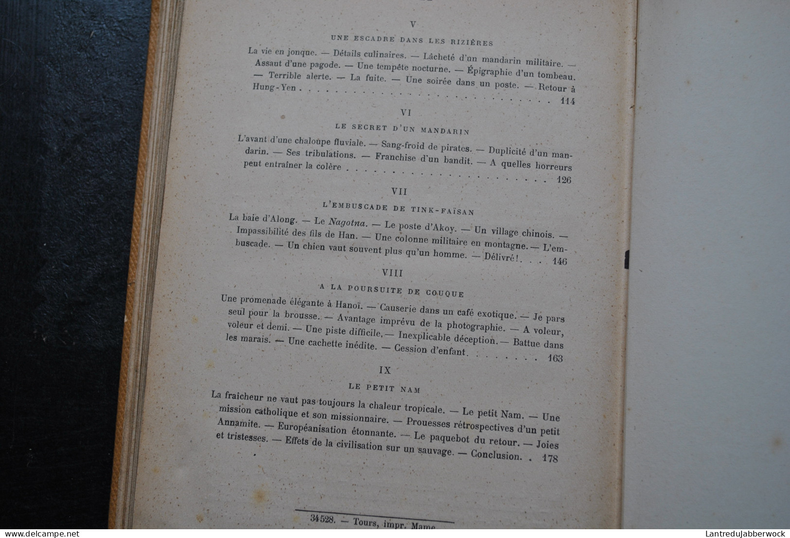 MEHIER DE MATHUISIEULX Dans la brousse souvenirs du Tonkin - Mame sd - récit d'aventure tropiques rizière 