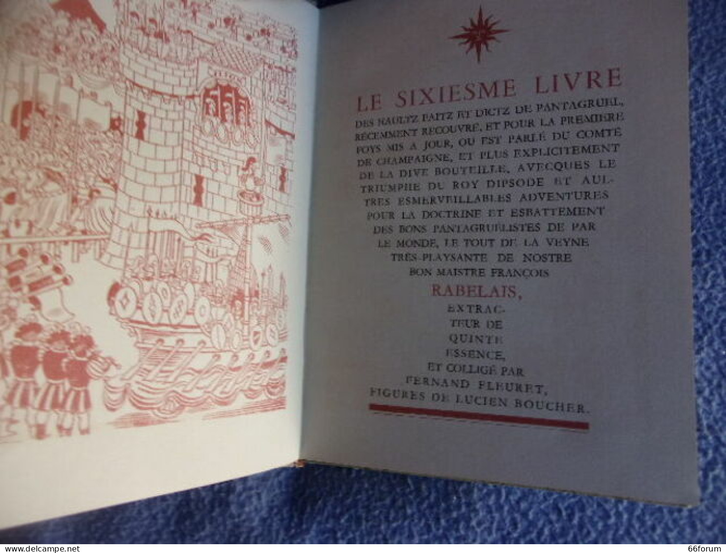 Le Sixiesme Livre Des Haultz Faitz Et Dictz De Pantagruel - 1701-1800