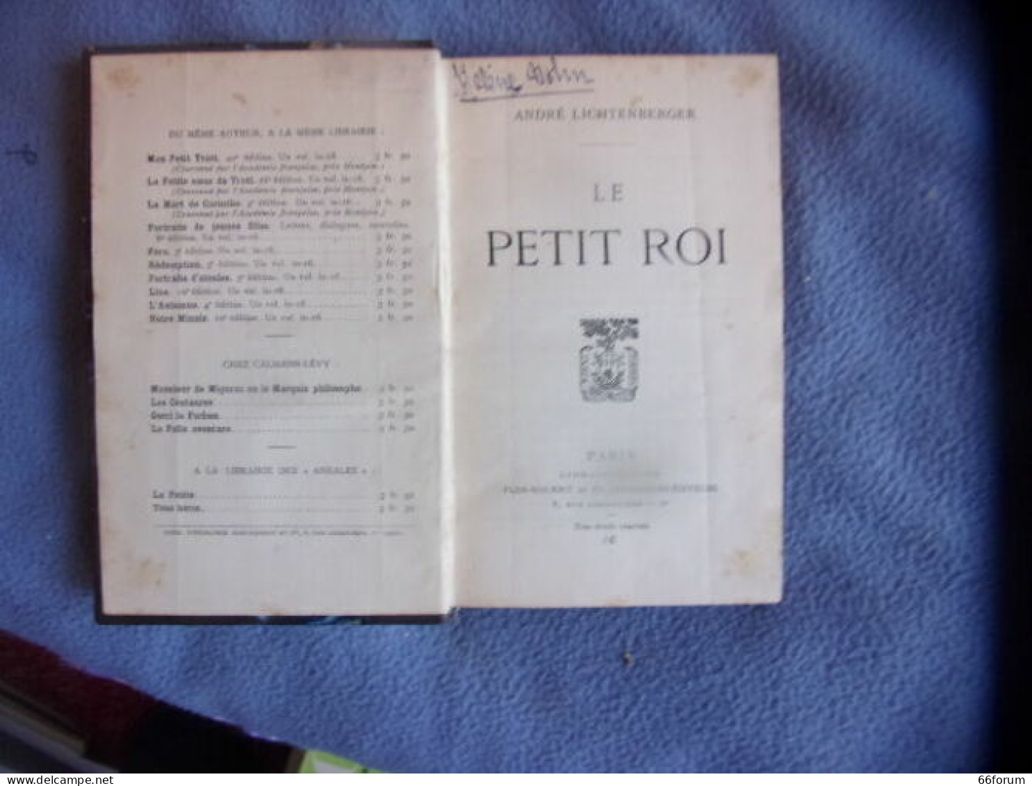 Le Petit Roi - 1801-1900