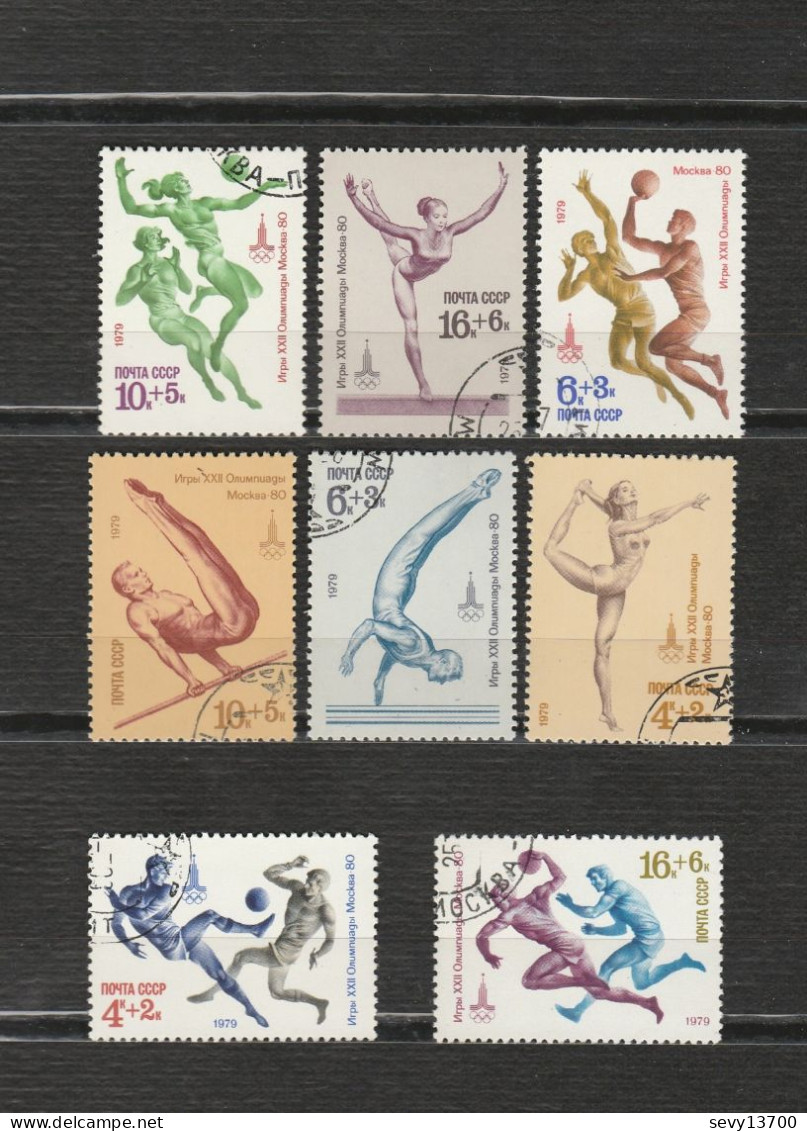 URSS - Lot De 36 Timbres Le Sport Et Les Jeux Olympiques - Gebraucht