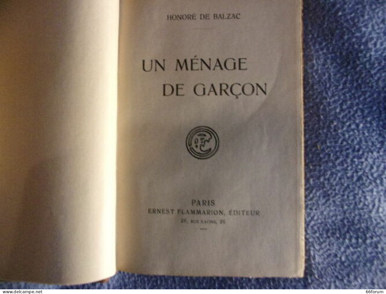 Un Ménage De Garçon - 1801-1900