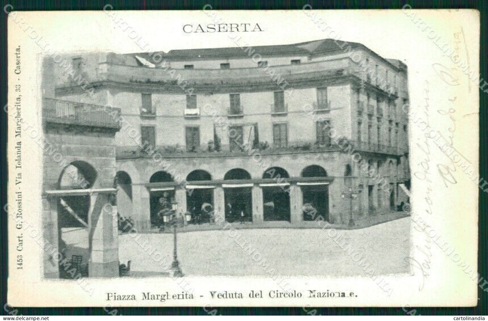 Caserta Città STRAPPINO Cartolina QZ3380 - Caserta