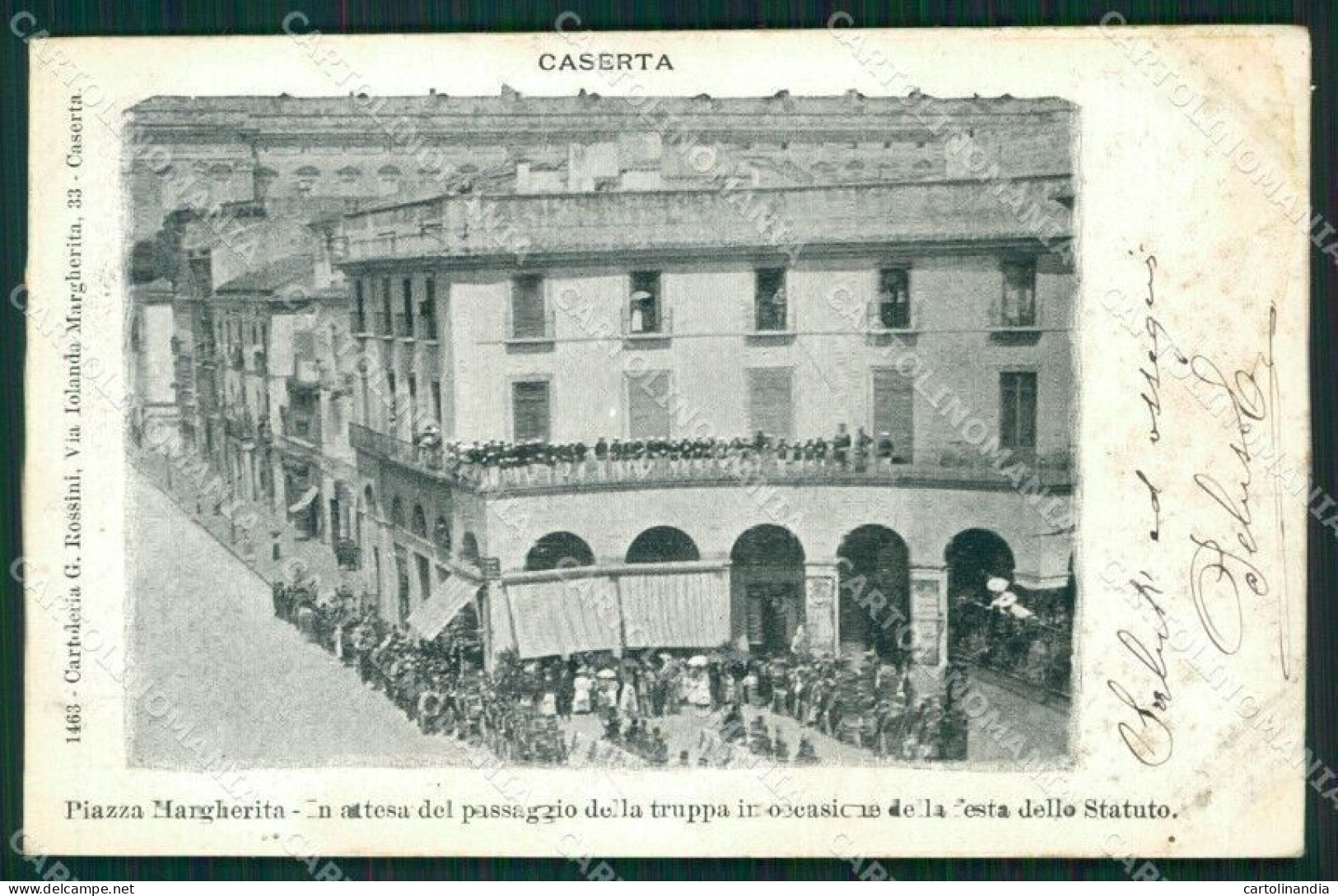 Caserta Città Militari Cartolina QZ3390 - Caserta