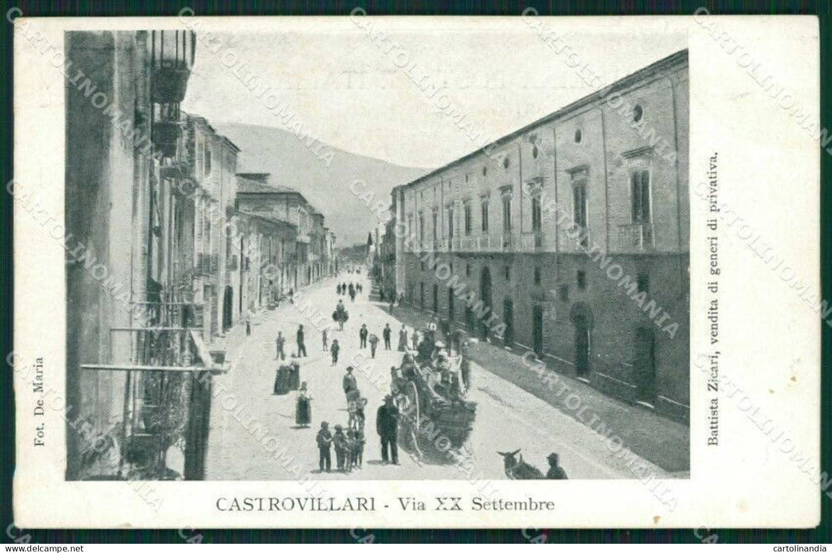 Cosenza Castrovillari Cartolina QZ3929 - Cosenza