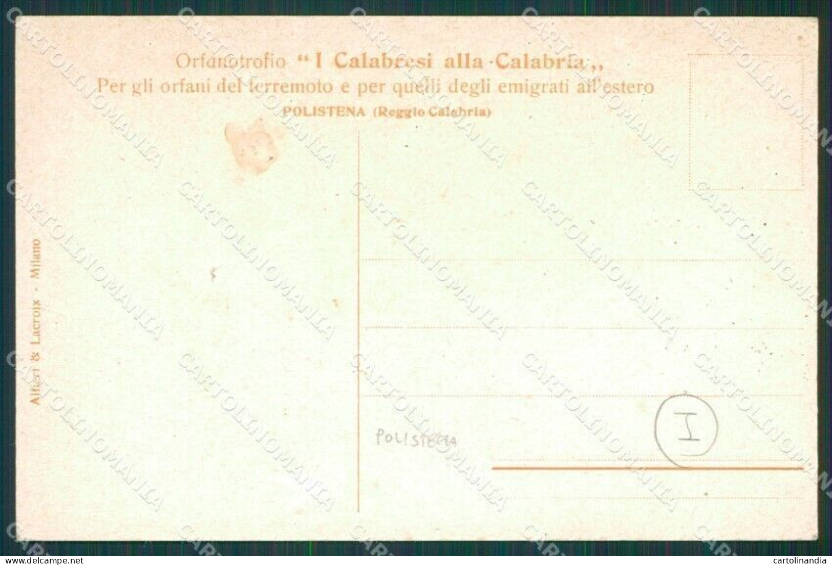 Reggio Calabria Polistena Cartolina QZ4072 - Reggio Calabria